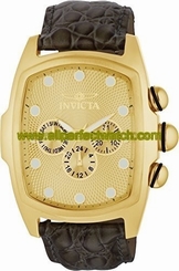 Invicta Watches : 0068 Gold Quartz Men Watch