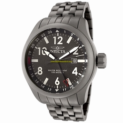 Invicta Watches : 0192 Grey Dial Stainless Steel Band Men Watch