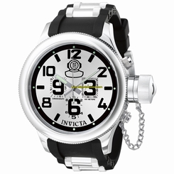 Invicta Watches : 0246 Quartz Chronograph Date Black Polyurethane Men Watch
