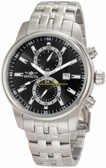Invicta Watches : 0250 Black Quartz Men Watch