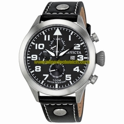Invicta Watches : 0350 Black Quartz Men Watch