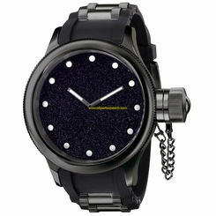 Invicta Watches : 0447 Blue Dial Stainless Steel Band Men Watch