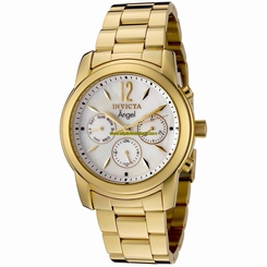 Invicta Watches : 0465 White Quartz Women Watch