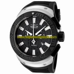 Invicta Watches : 0659 Black Dial Chronograph Stop-watch Men Watch