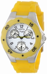 Invicta Watches : 0700 White Dial Rubber Women Watch