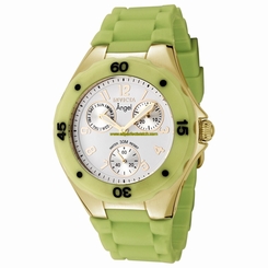 Invicta Watches : 0709 White Dial Rubber Women Watch