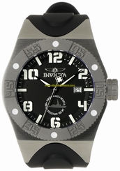 Invicta Watches : 0873 Black Dial Stainless Steel Men Watch