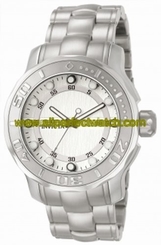 Invicta Watches : 0886 Silver Dial Stainless Steel Band Men Watch