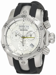 Invicta Watches : 0953 White Mother Of Pearl Dial Chronograph Luminous Stop-watch Women Watch