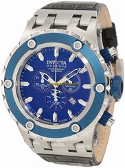 Invicta Watches : 10085 Blue Dial Chronograph Stop-watch Men Watch