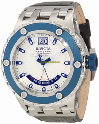 Invicta Watches : 10101 White Dial Stainless Steel Band Men Watch