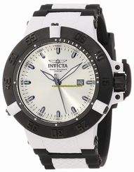 Invicta Watches : 10119 Quartz Analog Date Black Polyurethane Men Watch