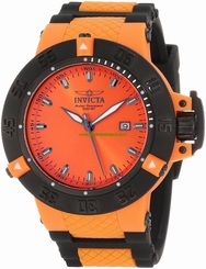 Invicta Watches : 10122 Quartz Analog Date Black Polyurethane Men Watch