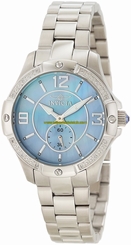 Invicta Watches : 10218 Blue Dial Stainless Steel Band Women Watch