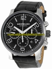 MontBlanc Watches : 102365 Automatic Chronograph Date Black Men Watch