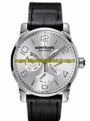 MontBlanc Watches : 102367 Automatic Black Leather Men Watch