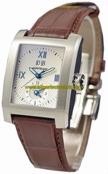 MontBlanc Watches : 102371 Automatic Dual Time Date Brown Leather Men Watch