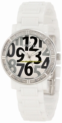 Invicta Watches : 10272 Quartz Analog White Ceramic Women Watch