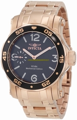 Invicta Watches : 10369 Brown Dial Stainless Steel Men Watch