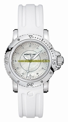 MontBlanc Watches : 103893 Quartz Stainless Steel Women Watch