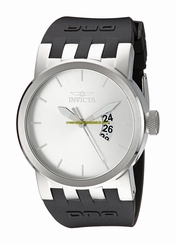 Invicta Watches : 10407 Silver Dial Water-resistant Men Watch