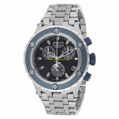 Invicta Watches : 10535 Black Dial Stainless Steel Band Men Watch