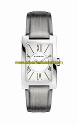 MontBlanc Watches : 107311 Quartz Silver Leather Rectangle Women Watch