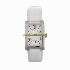 MontBlanc Watches : 107313 Quartz Analog White Leather Women Watch
