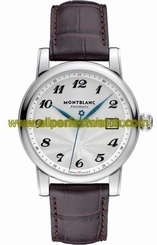 MontBlanc Watches : 107315 Automatic Analog Date Brown Leather Men Watch