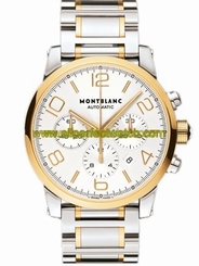 MontBlanc Watches : 107320 Automatic Stainless Steel and 18K Gold Men Watch