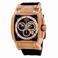 Invicta Watches : 1083 Black And Gold Quartz Men Watch