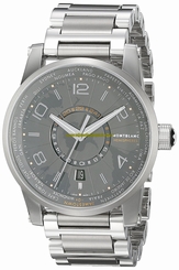 MontBlanc Watches : 108956 Grey Dial Titanium Men Watch