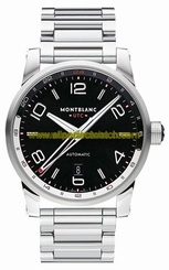 MontBlanc Watches : 109135 Automatic Analog Date Stainless Steel Men Watch