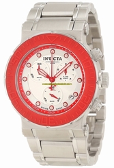 Invicta Watches : 10930 Silver Dial Stainless Steel Band Men Watch