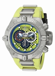 Invicta Watches : 10976 Green Dial Stainless Steel Band Men Watch