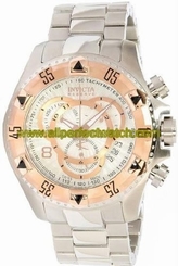 Invicta Watches : 10997 Silver Dial Stainless Steel Band Men Watch