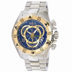 Invicta Watches : 11004 Blue Dial Uni-directional Rotating Band Men Watch