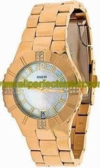 Guess Watches : 11065L1 Quartz Analog Date Stainless Steel Women Watch