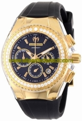 Technomarine Watches : 111008 Quartz Steel and 18ct Gold Women Watch