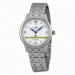 MontBlanc Watches : 111056 Automatic Diamond Dial Stainless Steel Women Watch