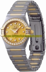 Omega Watches : 111.25.23.60.58.001 Quartz Steel and 18ct Gold Women Watch