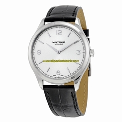MontBlanc Watches : 112515 Silver Hand Wind Men Watch