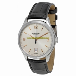 MontBlanc Watches : 112520 Silvery-white Automatic Men Watch