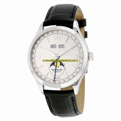 MontBlanc Watches : 112538 Silvery White Automatic Men Watch