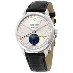 MontBlanc Watches : 112539 Silvery-white Automatic Men Watch
