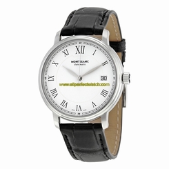MontBlanc Watches : 112611 White Automatic Men Watch