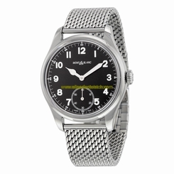 MontBlanc Watches : 112639 Black Hand Wind Men Watch