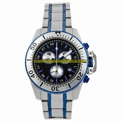 Invicta Watches : 11287 Black Carbon Quartz Men Watch
