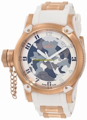 Invicta Watches : 11340 Quartz Analog White Polyurethane Men Watch