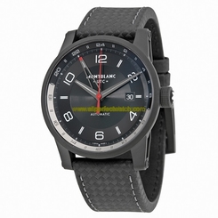 MontBlanc Watches : 113876 Automatic Analog Date Black Leather Women Watch